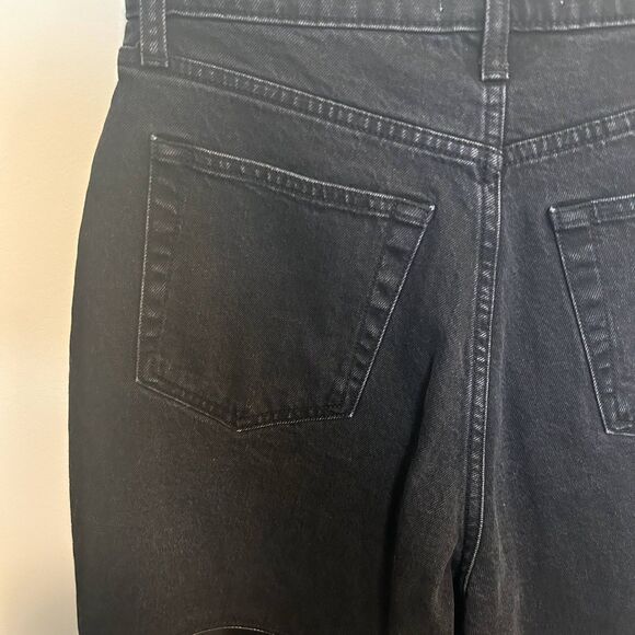 Abercrombie & Fitch Pants Curve Love The '90s Straight Ultra High Rise 10 Short - Picture 7 of 13